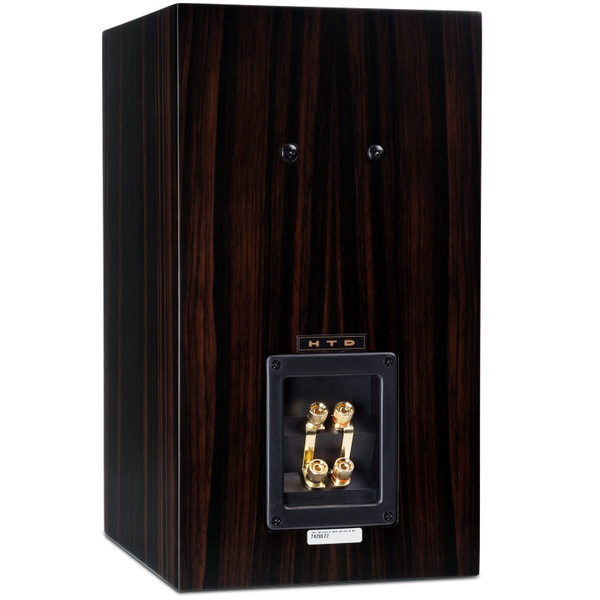 Level Three Bookshelf Speaker - Macassar Ebony - Back